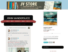 Tablet Screenshot of johnvanderslice.com